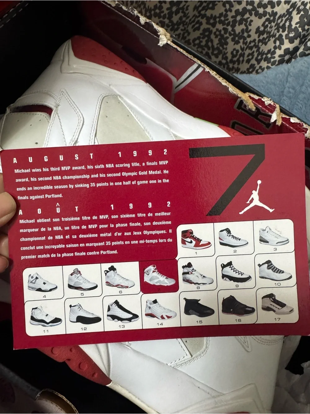 Jordan Mismatch Countdown Pack 2 and 7